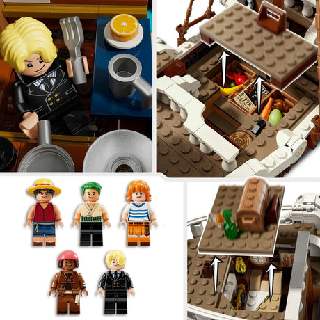 Lego ® one piece piratskibet går lystigt byggesæt - 75639