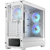 Fractal design pop air rgb midi tårnhus (hvid | 2x usb-a | rgb | hærdet glas)