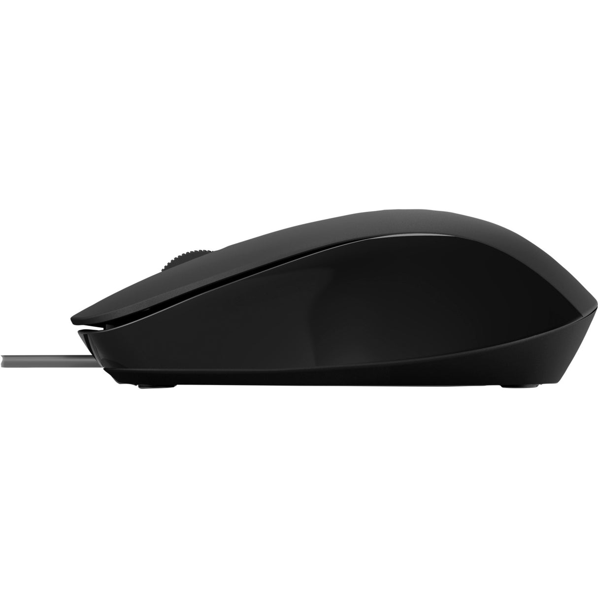 Hp 150 mus med kabel (sort, 1600 dpi)