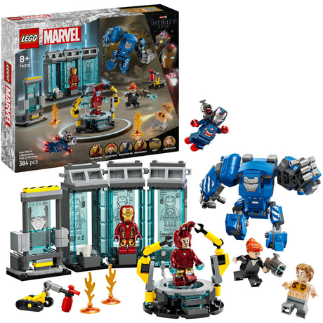 Lego Marvel Iron Man's Laboratory: Armor Room Set - 76315