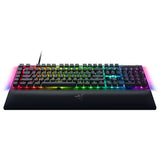 Razer blackwidow v4, gaming tastatur (sort, us layout, gul, rgb lysdioder, doubleshot abs)