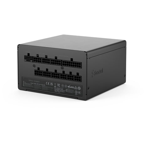 Fractal design ion gold 3 modulaire 1000 watt voeding (zwart, 1x 12v-2x6, 3x pcie)