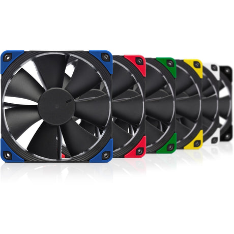 Noctua nf-f12 pwm chromax.black.swap case ventilator (sort, 120 x 120 x 25 mm)