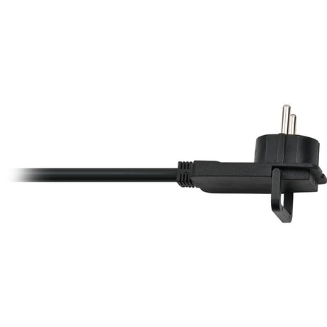 Brennerstuhl comfort-line plus fatning med fladt stik 4x sort 2m h05vv-f 3g1.5 - 1153100100