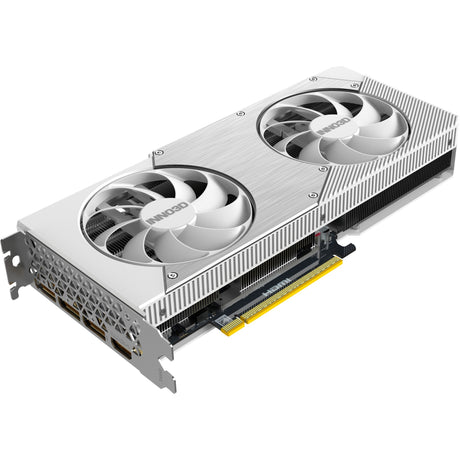 Inno3d geforce rtx 5070 twin x2 oc hvidt grafikkort (hvidt, dlss 4, 3x skærmport, 1x hdmi 2.1)