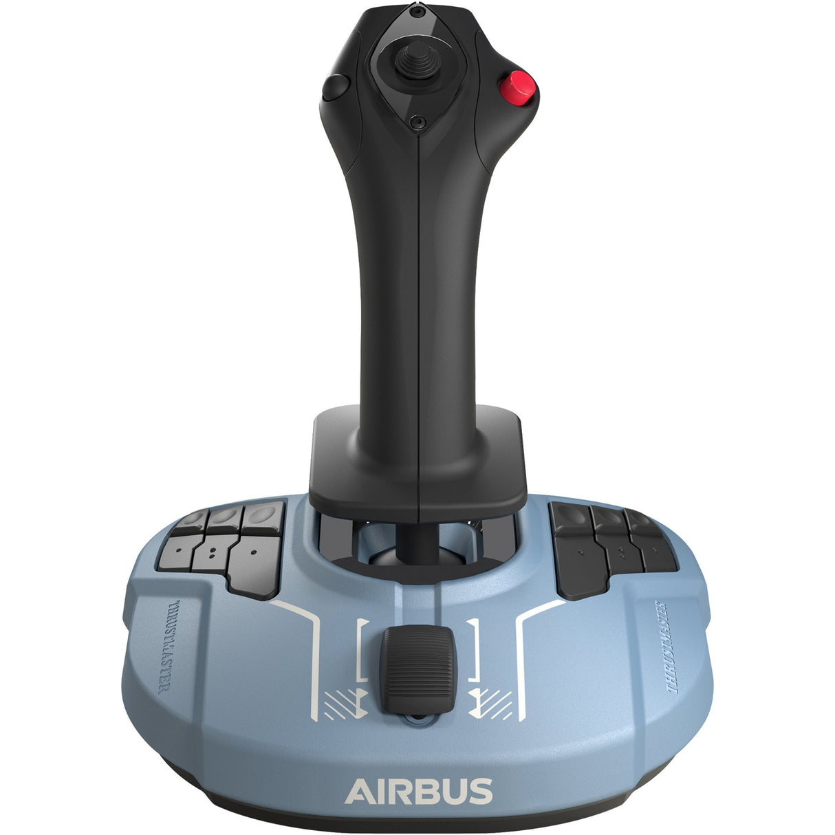 Thrustmaster tca sidestik airbus edition joystick (blå-grå sort, pc)