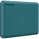 Toshiba Canvio Advance, 2 TB ekstern harddisk (grøn, HDTCA20EG3AA, USB 3.2 gen 1)