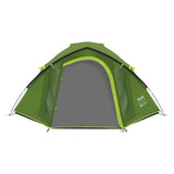 Coleman darwin 3 plus kuppeltelt (mørkegrøn lysegrøn, med frontstruktur, model 2025)