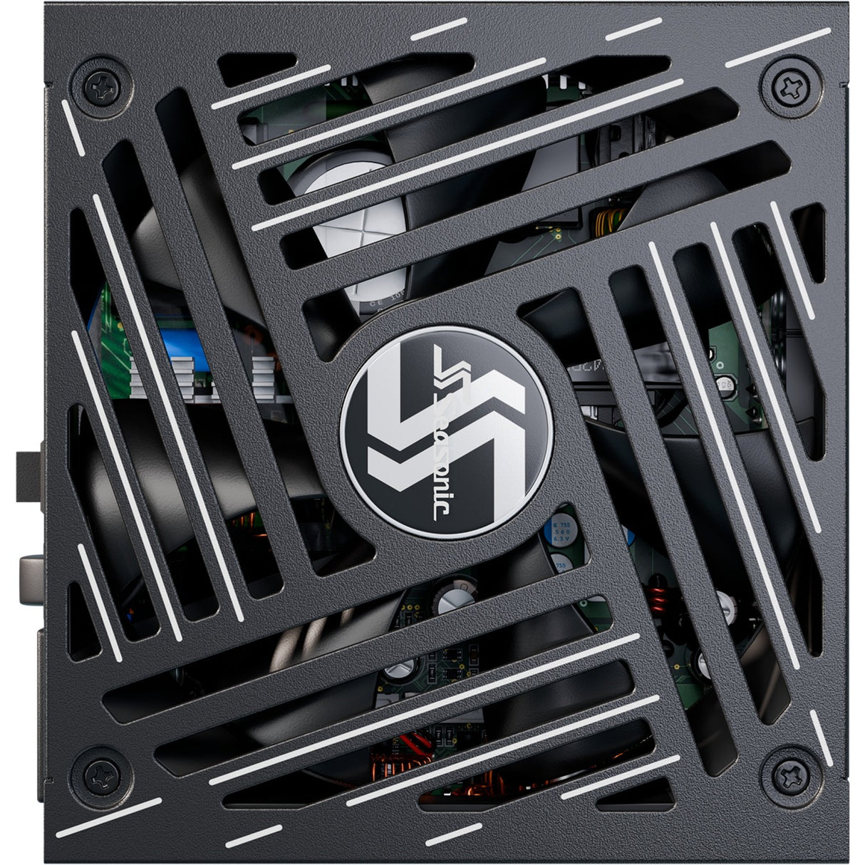 Seasonic Focus GX-1000-V4 ATX3.1 Modulær 1000 watt strømforsyning (sort, 1x 12VHPWR, 3x PCIe)