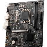 MSI Pro H610M-G Socket 1700 bundkort (GB-LAN, lyd, µATX)