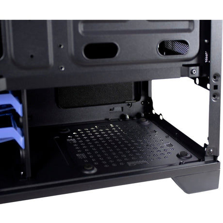 Inter-tech h-606 mini tårnhus (sort | 2x USB-A)