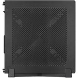 Silverstone milo 12 mini tårnhus (sort | 2x USB-A | 1x USB-C)