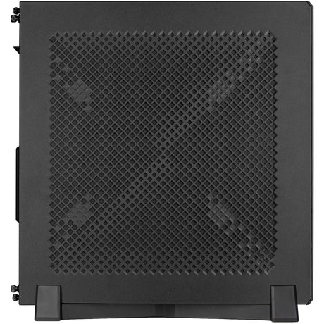 Silverstone milo 12 mini tårnhus (sort | 2x USB-A | 1x USB-C)