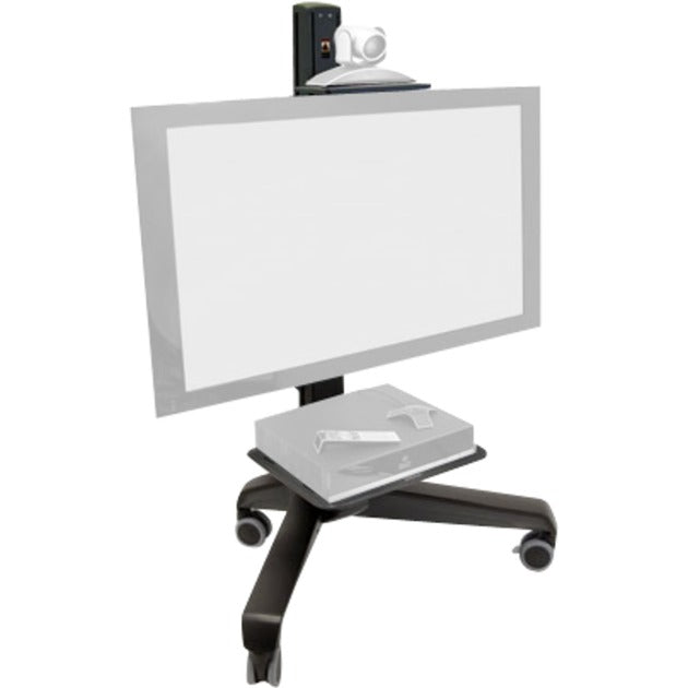 Ergotron neo-flex mobilt mediecenter uhd base (sort)