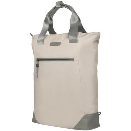 Targus ávila konvertible 2-i-1 rygsæk + taske 15-16 bærbar taske (beige)