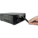 Inter-tech ITX A80 HTPC-hus (sort | 2x USB-A)
