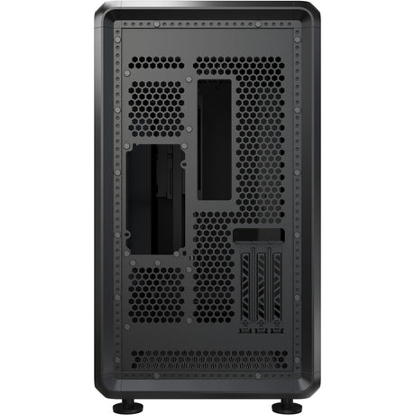 Cooler master masterframe 360 stage lcd midi tower behuizing (zwart | 2x usb-a | 1x usb-c | tempered glass)