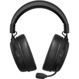 Mchose v9 trådløst over-ear gaming headset (sort, pc laptop playstation switch smartphone, 2,4 g bluetooth kabelført type-c)