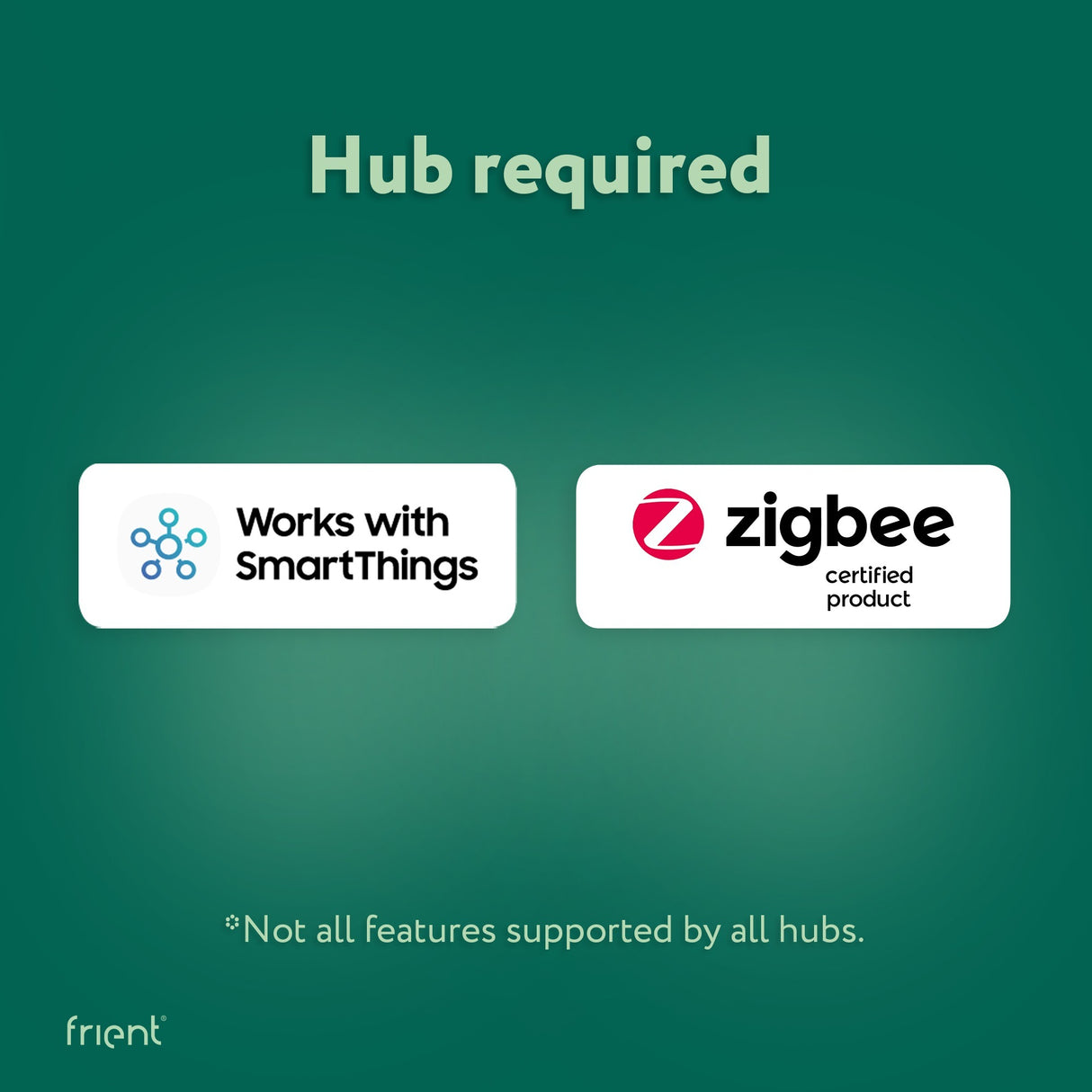 Frient smart knap knap (hvid, zigbee 3.0)