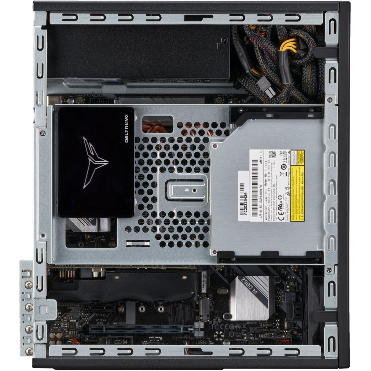 Silverstone sst-ml11b htpc-hus (sort | 4x usb-a)