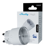 Shelly wave plug s eu lr adapter (hvid, z-wave, z-wave+)