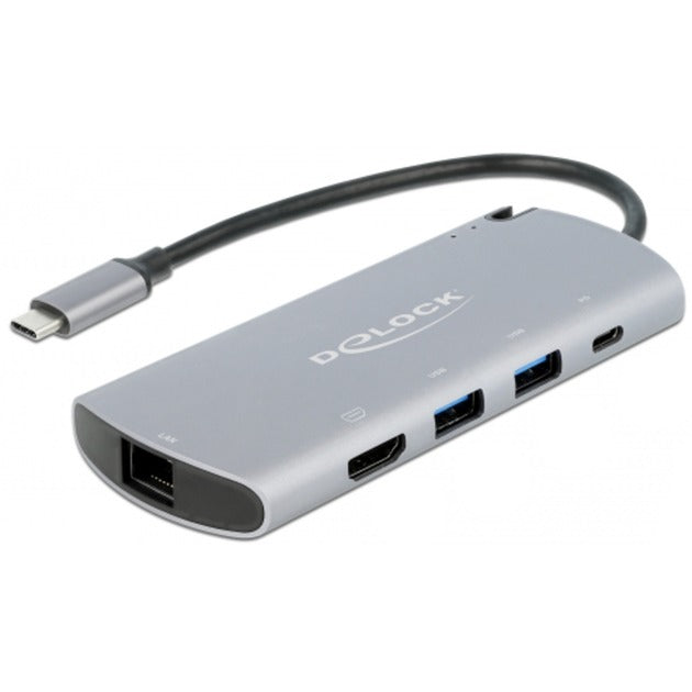 Delock USB Type-C dockingstation med m.2 slot (grå)