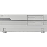 Silverstone FLP01 HTPC-hus (creme | 2x USB-A | 1x USB-C)