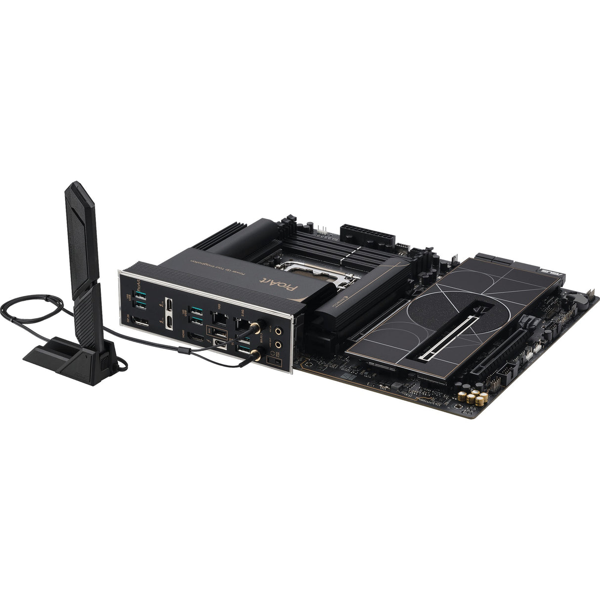 Asus ProArt Z890-Creator WiFi Socket 1851 bundkort (RAID, 2,5 GB-LAN, 10 GB-LAN, Wi-Fi 7, BT, lyd, ATX)