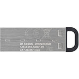Kingston data traveler kyson 512 GB USB stick (sølv, dtkn 512 GB)