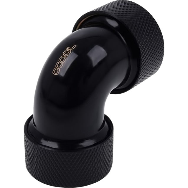 Alphacool eiszapfen 16mm HT fitting L-stik 90° tilslutning (sort)