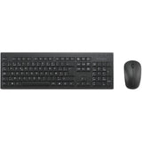 Kensington km150 eq trådløst desktop sæt desktop sæt (sort, us layout (qwerty), membran, 100%, 1200 dpi)