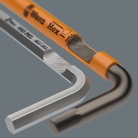 Wera sekskantnøglesæt 950 9 hex-plus multicolour hf 1 (sort, 9-delt, farvekodet)