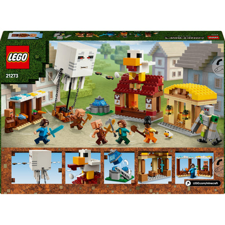 Lego minecraft det skrækkelige ballonangreb på landsbyen - 21273