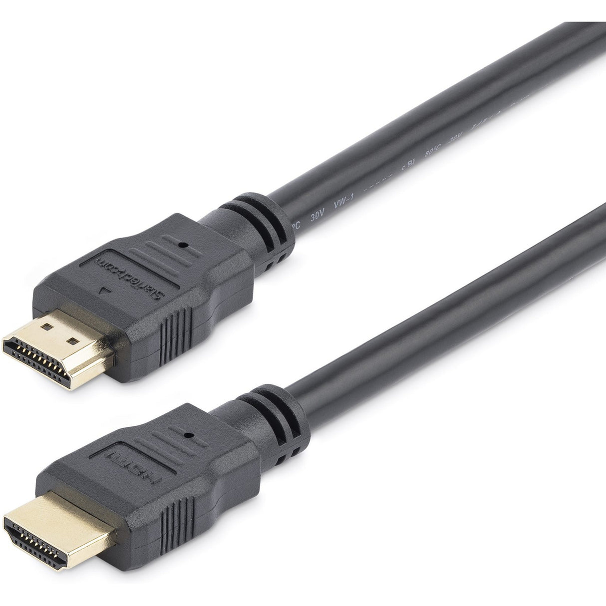 Startech 0,3 m kort højhastigheds HDMI-kabel – ultra HD 4K x 2K HDMI-kabel – HDMI til HDMI mm (sort)