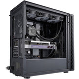 Silverstone seta q1 midi tårnhus (sort | 2x USB-A | 1x USB-C)