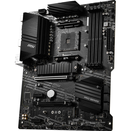 MSI B550-A Pro Socket AM4 bundkort (sort, RAID, GB-LAN, lyd, ATX)
