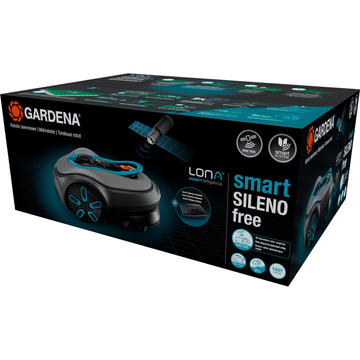 Gardena smart sileno free 800 robotplæneklipper
