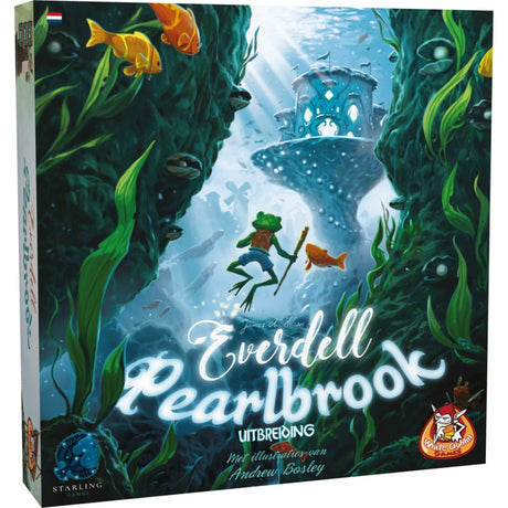White goblin spil everdell: pearlbrook brætspil (hollandsk, ekspansion, 1 - 4 spillere, 60 minutter, fra 10 år)