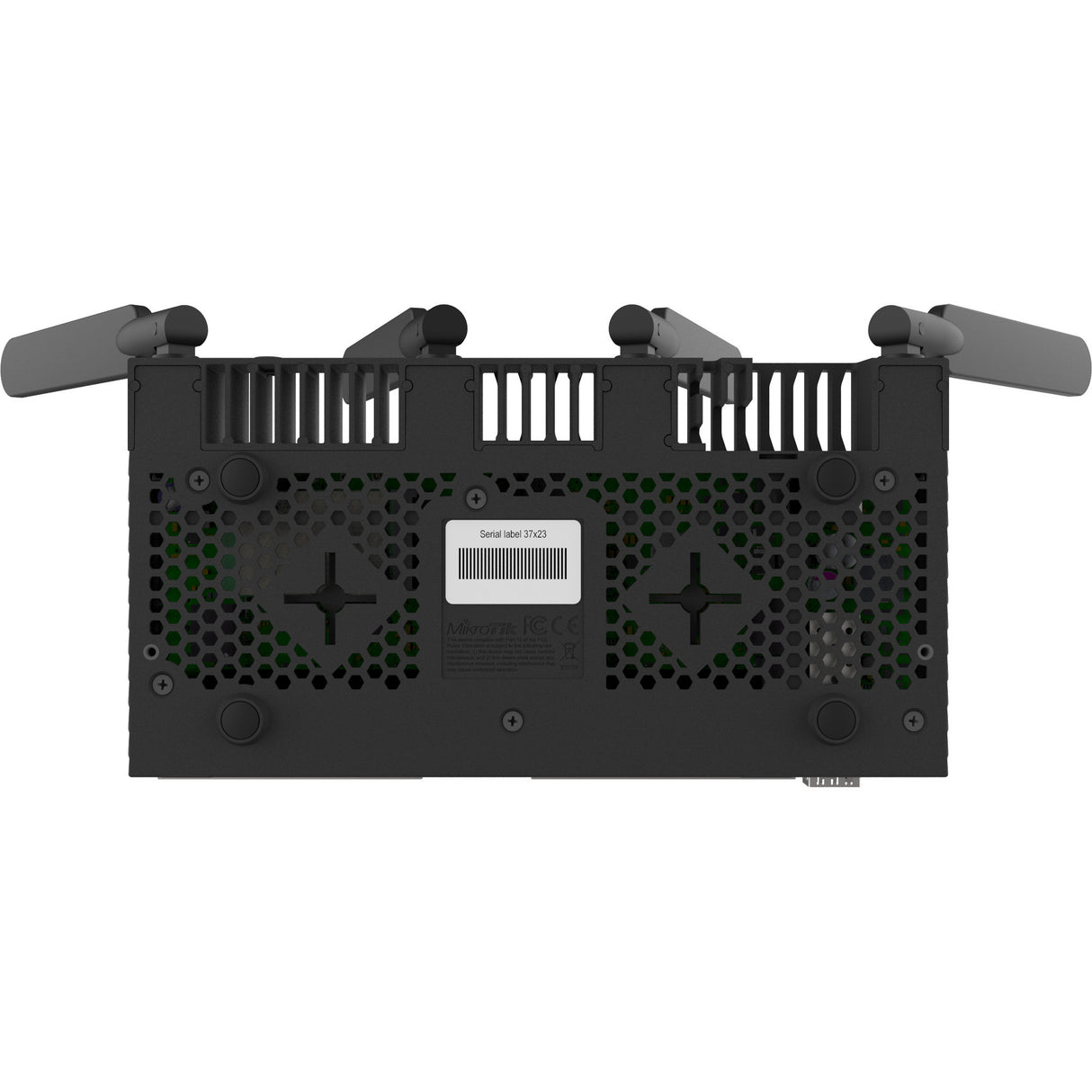 Mikrotik RB4011igs+5hacq2hnd-in router (sort, Annapurna Alpine AL21400 CPU, SFP+, Wi-Fi 5)
