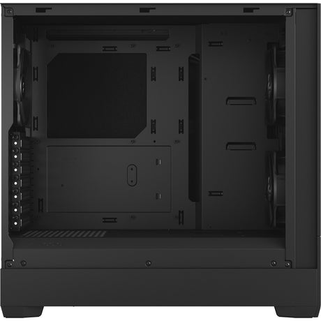 Fractal design pop lydløs sort tg klar tonet midi tårnhus (sort | 2x USB-A | hærdet glas)
