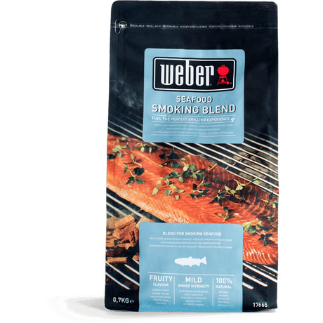Weber træflisblanding, skaldyrsrøgflis (700 g)