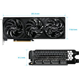 Palit GeForce RTX 5060 Ti Infinity 3 16GB grafikkort (DLSS 4, 3x DisplayPort, 1x HDMI 2.1)