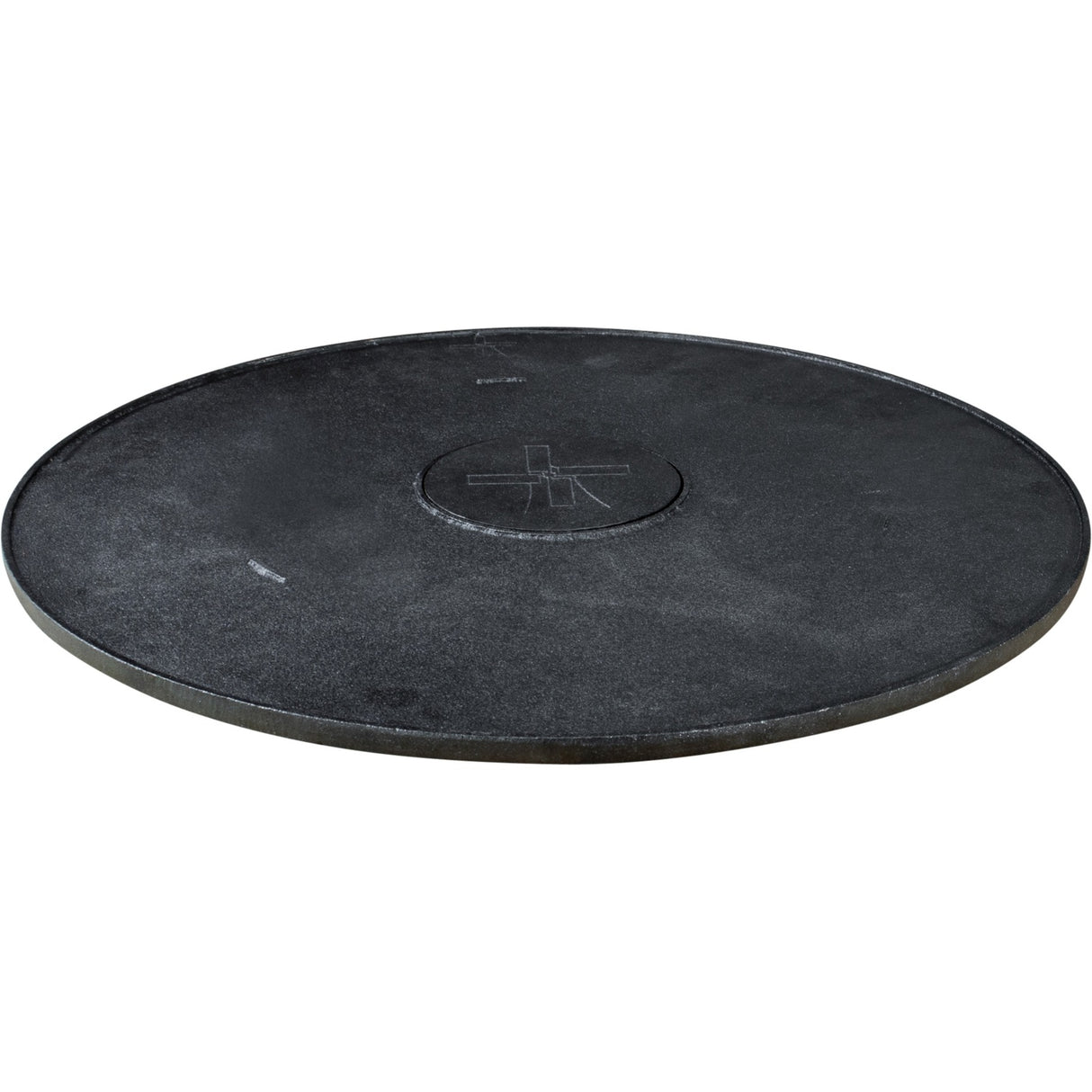 Vindmøllen plancha grillplade (sort, 75 cm)
