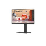 24ba850 23.8 skærm (sort, HDMI, skærmport, lyd, LAN, USB-C, webcam)