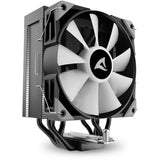 Sharkoon a50 rgb cpu køler (sort, 4-benet pwm blæserstik)