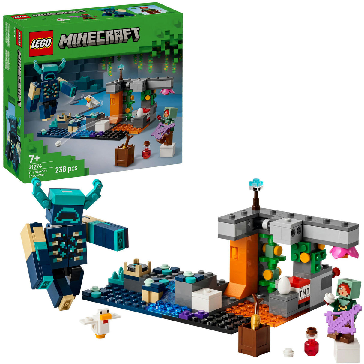 Lego ® minecraft® mødet med supervisoren - 21274
