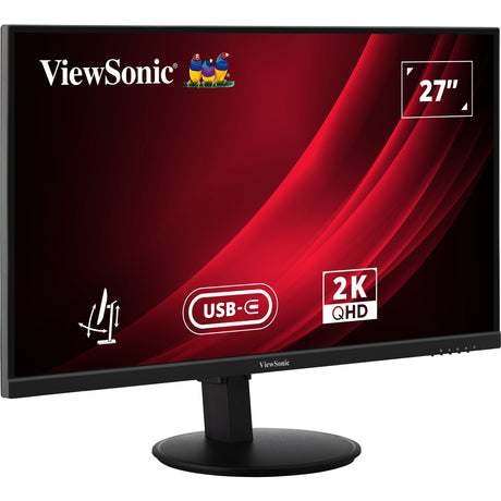 Viewsonic vg2709-2k-mhdu-2 27 skærm (sort, 1x HDMI, 1x skærmport, USB-C, USB-A, USB-B, 100hz)