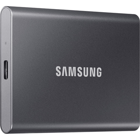 Eksternt SSD-drev Samsung grå 57 mm x 85 mm x 8 mm