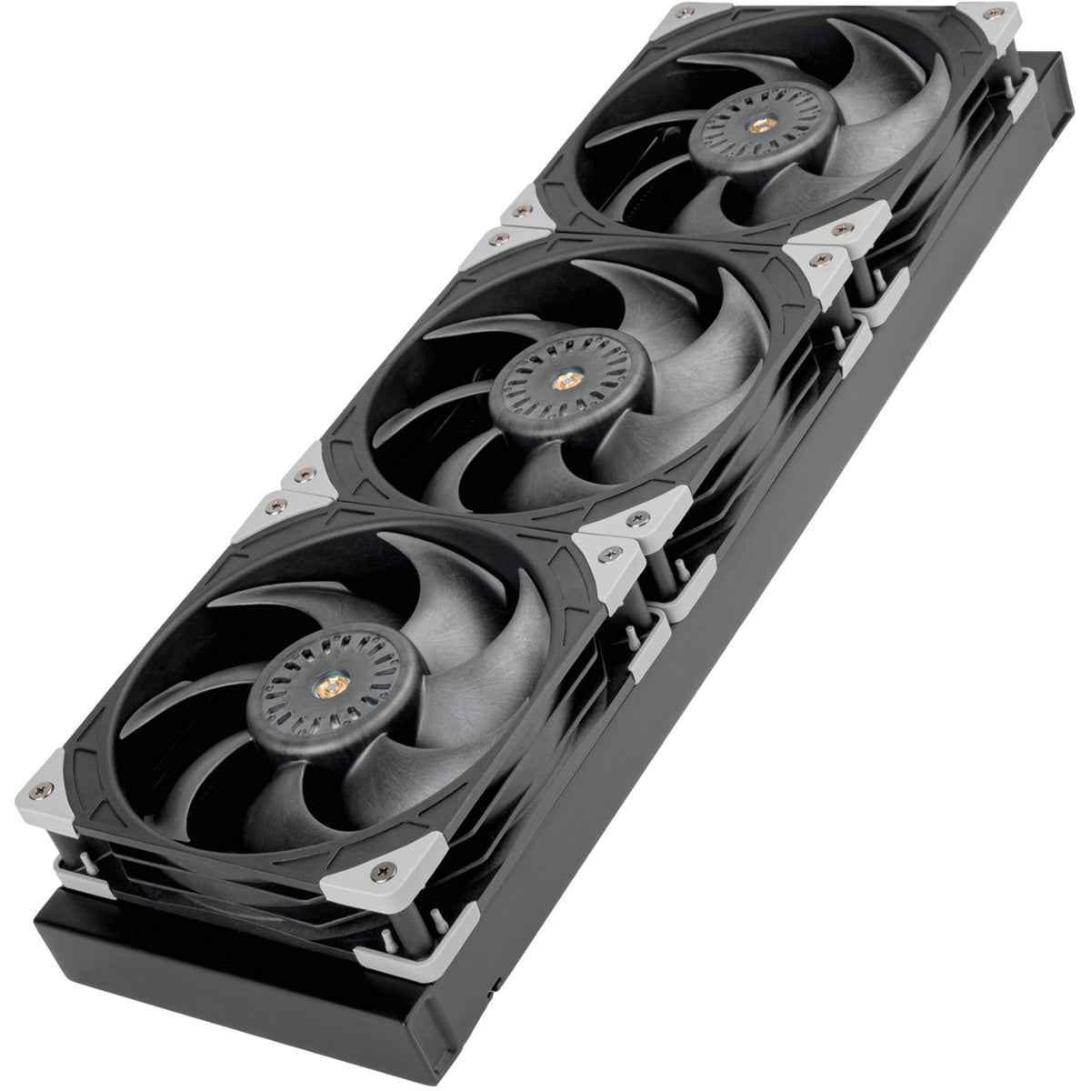 Silverstone xe420 vandkøling (sort sølv)