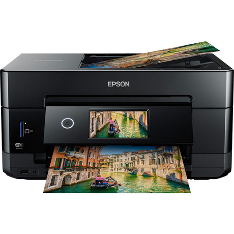 Epson expression premium xp-7100 alt-i-en inkjetprinter (sort, scan, kopi, LAN, Wi-Fi)